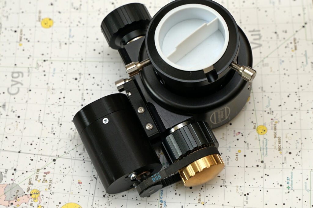 Focuser motor steeltrack